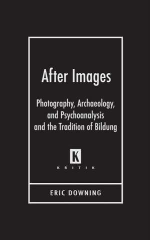 After Images: Photography, Archaeology, and Psychoanalysis and the Tradition of Bildung de Eric Downing