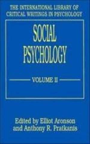 Social Psychology (Vol. 2) de Elliot Aronson