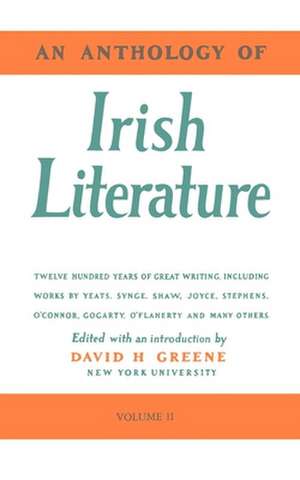 An Anthology of Irish Literature (Vol. 2) de Richard Greene