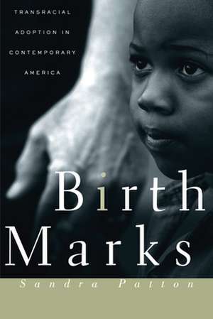 Birthmarks – Transracial Adoption in Contemporary America de Sandra Patton–imani