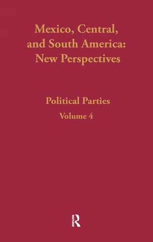 Political Parties: Mexico, Central, and South America de Jorge I. Domínguez