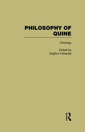 Ontology: Philosophy of Quine de Dagfinn Follesdal