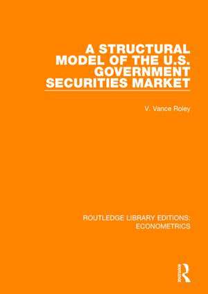 A Structural Model of the U.S. Government Securities Market de V. Vance Roley