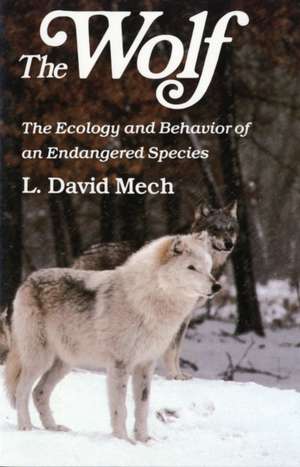 Wolf: The Ecology and Behavior of an Endangered Species de David Mech