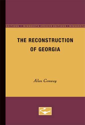 The Reconstruction of Georgia de Alan Conway