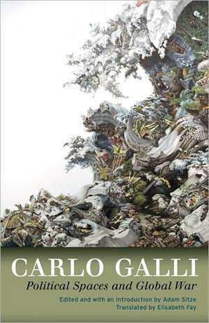 Political Spaces and Global War de Carlo Galli