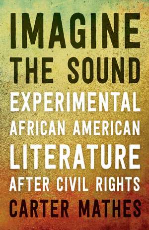 Imagine the Sound: Experimental African American Literature after Civil Rights de Carter Mathes