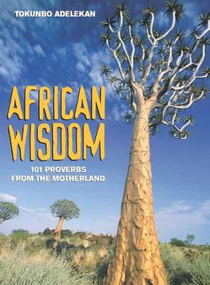 African Wisdom: 101 Proverbs from the Motherland de Tokunboh Adelekan