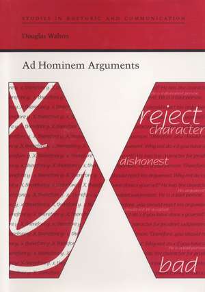 Ad Hominem Arguments de Mr. Douglas Walton