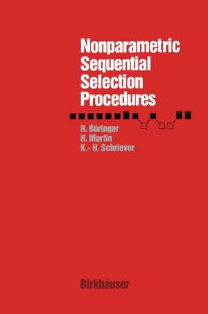 Nonparametric Sequential Selection Procedures de BÜRINGER