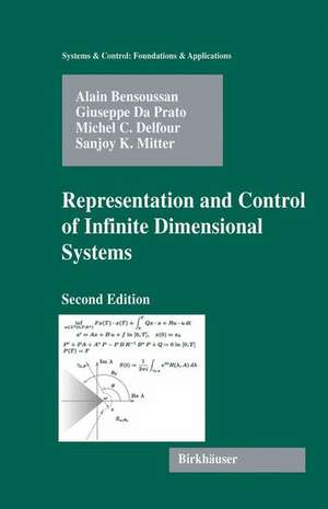 Representation and Control of Infinite Dimensional Systems de Alain Bensoussan