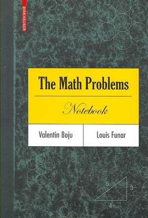 The Math Problems Notebook de Valentin Boju