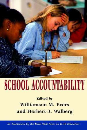 School Accountability de Williamson M. Evers