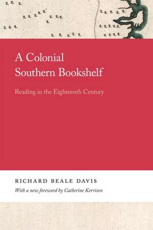 A Colonial Southern Bookshelf de Richard Davis