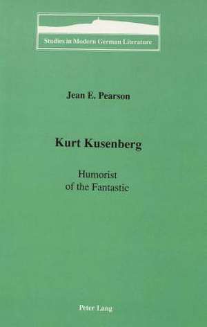 Kurt Kusenberg de Jean E Pearson