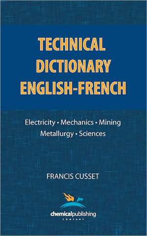 Technical Dictionary de Francis Cusset