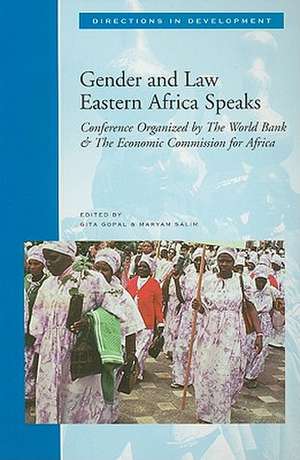 Gender and Law: "Eastern Africa Speaks - Conference Proceedings" de MARYANN SALIM