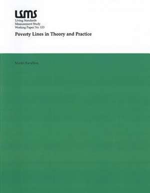 Poverty Lines in Theory and Practice de Martin Ravallion