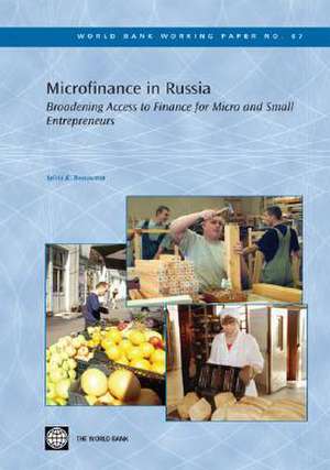 Microfinance in Russia: Broadening Access to Finance for Micro and Small Entrepreneurs de Sylvie K. Bossoutrot