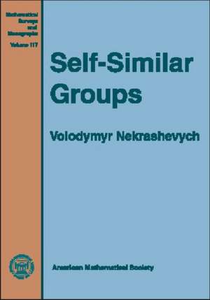 Self-Similar Groups de Volodymyr Nekrashevych