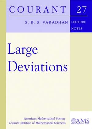 Large Deviations de S. R. S. Varadhan