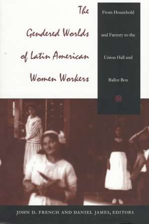 The Gendered Worlds of Latin American Women Work – From Household and Factory to the Union Hall and Ballot Box de Daniel James