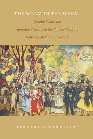 The Worm in the Wheat – Rosalie Evans and Agrarian Struggle in the Puebla–Tlaxcala Valley of Mexico, 1906–1927 de Timothy J. Henderson