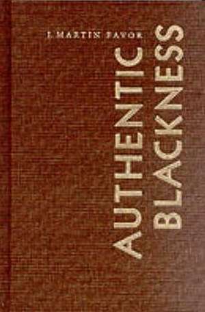 Authentic Blackness – The Folk in the New Negro Renaissance de J. Martin Favor