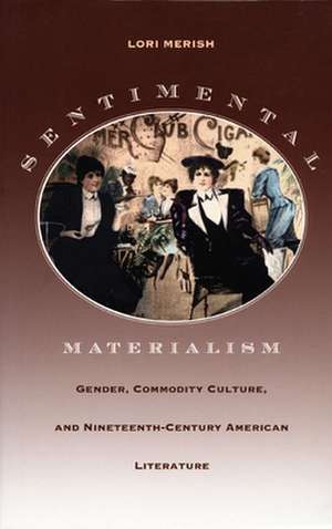 Sentimental Materialism – Gender, Commodity Culture, and Nineteenth–Century American Literature de Lori Merish