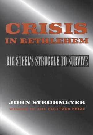 Crisis In Bethlehem de John Strohmeyer