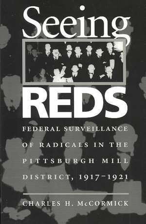 Seeing Reds: Federal Surveillance of Radicals in the Pittsburgh Mill District, 1917–1921 de Charles H. McCormick