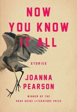 Now You Know It All de Joanna Pearson