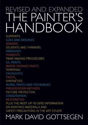 Painter's Handbook de Mark David Gottsegen