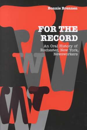 For the Record de Bonnie Brennen
