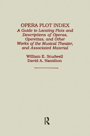 Opera Plot Index de David Hamilton