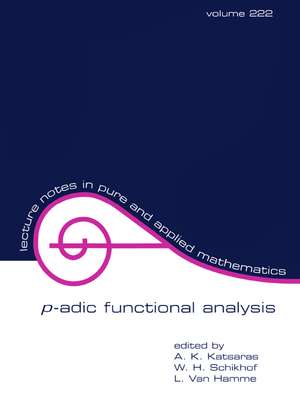 P-Adic Functional Analysis de A.K. Katsaras