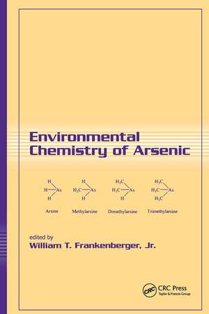 Environmental Chemistry of Arsenic de Jr Frankenberger