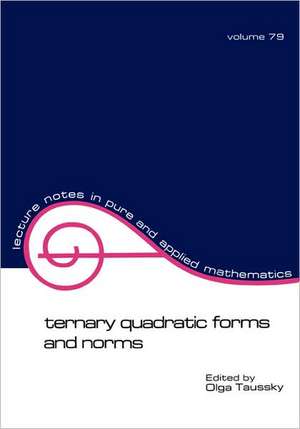 Ternary Quadratic Forms and Norms de O. Taussky