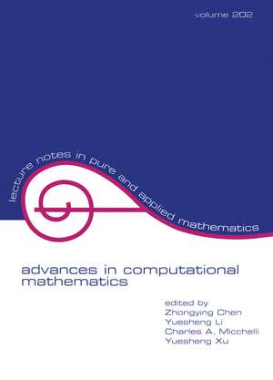 Advances in Computational Mathematics de Zhongying Chen