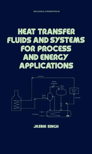 Heat Transfer Fluids and Systems for Process and Energy Applications de Jasbir Singh