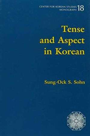 Tense and Aspect in Korean de Sung-Ock Sohn