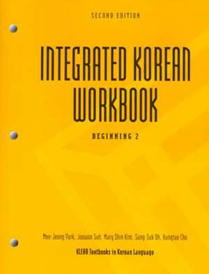 Integrated Korean Workbook de Mee-Jeong Park