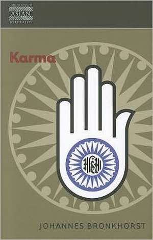 Karma de Johannes Bronkhorst
