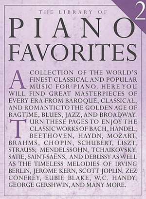 Library of Piano Favorites - Volume 2 de Amy Appleby