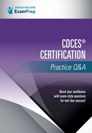 Cdces(r) Certification Practice Q&A de Springer Publishing Company