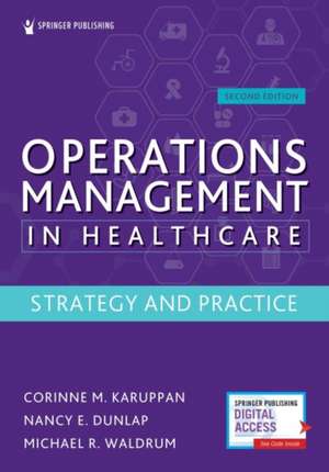 OPERATIONS MGMT IN HEALTHCARE de Michael R. Waldrum