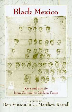 Black Mexico: Race and Society from Colonial to Modern Times de Ben Vinson