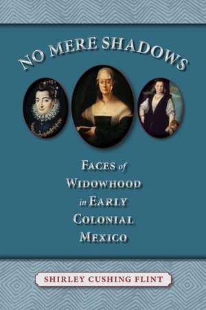 No Mere Shadows: Faces of Widowhood in Early Colonial Mexico de Shirley Cushing Flint