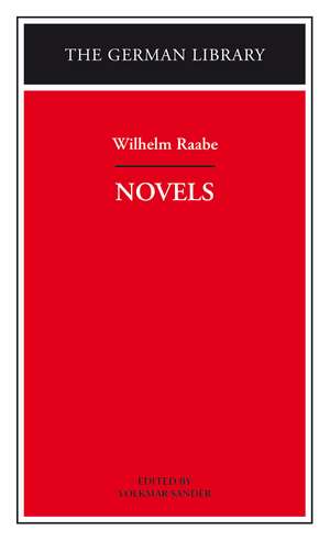 Novels: Wilhelm Raabe de Professor Volkmar Sander