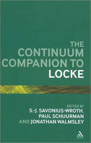 The Continuum Companion to Locke de S.-J. Savonius-Wroth